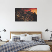 Die letzten Tage in Pompeji Leinwanddruck (Insitu (Schlafzimmer))