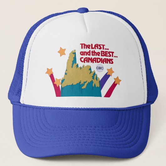 Die letzten und die besten Kanadier Truckerkappe (Vorderseite)
