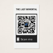 Die letzten unsterblichen Visitenkarten der neuest (Rückseite)