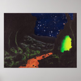 Die Leuchtende Höhle: Poster