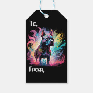 Die leuchtende Sentinel: Ein Holografisches Gestän Geschenkanhänger