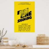 Die leuchtende Stimmung Poster (Küche)