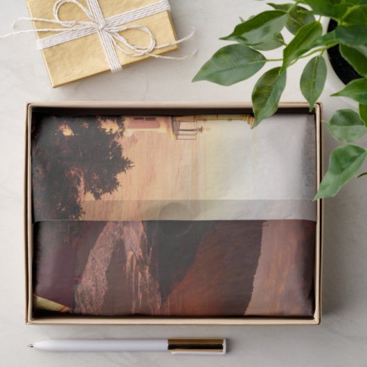 Die Leuchtturm-Ansicht Seidenpapier (Geschenk)