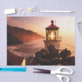 Die Leuchtturm-Ansicht Seidenpapier (Handwerk)