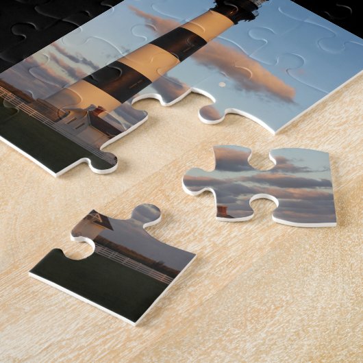 Die Leuchttürme der Außenbänke Puzzle (Seite)