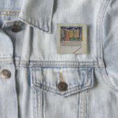 Die Leute, die das Tier und anbeten Button (Beispiel)