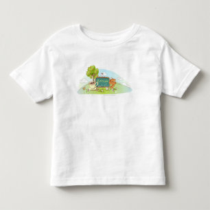 Die Leute, die durch Informationen sich Kleinkind T-shirt