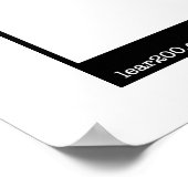 Die Leute, die keine Zehen hatten Poster (Ecke)