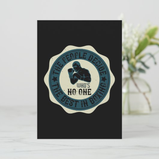 Die Leute entscheiden, wer Nr. 1 ist Save The Date (Stehend Vorderseite)