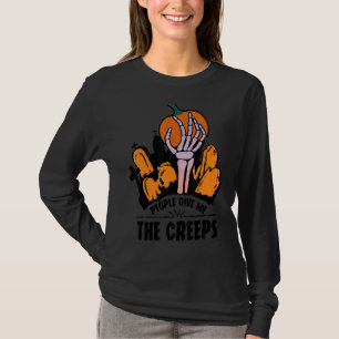 Die Leute geben mir das Skelett-HandHalloween T-Shirt