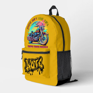 Die Leute machen keine Ausflüge: Vintages Retro St Bedruckter Rucksack