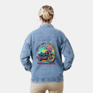 Die Leute machen keine Ausflüge: Vintages Retro St Jeansjacke