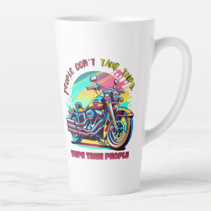 Die Leute machen keine Ausflüge: Vintages Retro St Milchtasse