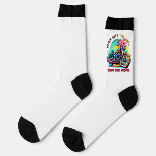 Die Leute machen keine Ausflüge: Vintages Retro St Socken