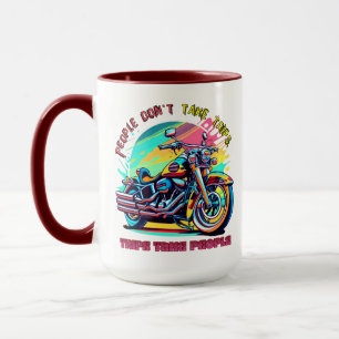 Die Leute machen keine Ausflüge: Vintages Retro St Tasse