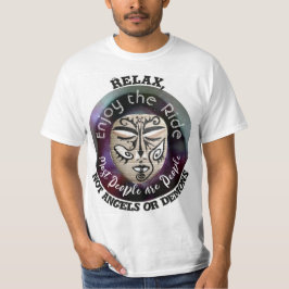 Die Leute sind nur eine komische Maske T-Shirt