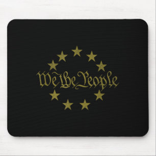 Die Leute Sterne Vintage historischer Kreis Mousepad