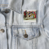 Die Leute von Paris Napoleon anerkennend Button (Beispiel)