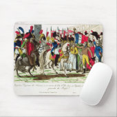 Die Leute von Paris Napoleon anerkennend Mousepad (Mit Mouse)