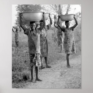 Die Leute von Plakat Ghanas (3) -