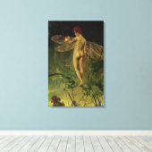 Die Libelle Leinwanddruck (Insitu (Holzboden))