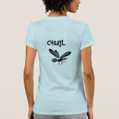 Die Libellen-Raum-Felsen! T-Shirt (Rückseite)