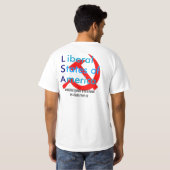 Die liberalen Staaten von Amerika T-Shirt (Schwarz voll)