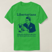 Die libertäre Verschwörung T-Shirt (Design vorne)