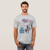Die Liberty Lights Show grau T-Shirt (Vorne ganz)