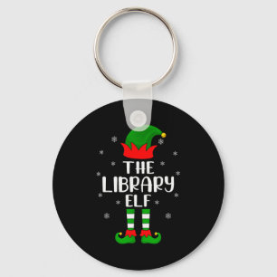 Die Library Elf Weihnachtsfeier passende Familie X Schlüsselanhänger
