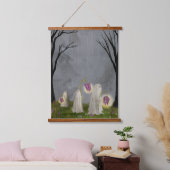 Die Lichtbringer Wandteppich Mit Holzrahmen (Schlafzimmer)