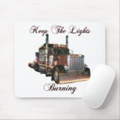 Die Lichter brennen behalten Mousepad (Mit Mouse)