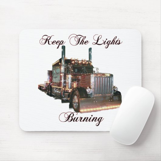 Die Lichter brennen behalten Mousepad (Mit Mouse)