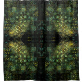 Die Lichter der Abstrakten Kunst der Stadt Duschvorhang (Vorderseite)