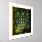 Die Lichter der Abstrakten Kunst der Stadt Foliendrucke (Ablage )