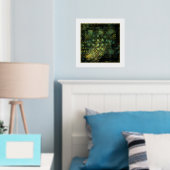 Die Lichter der Abstrakten Kunst der Stadt Foliendrucke (In Situ (Schlafzimmer))