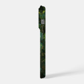 Die Lichter der Abstrakten Kunst der Stadt iPhone Hülle (Linke Seite)