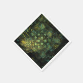 Die Lichter der Abstrakten Kunst der Stadt Serviette (Ecke)
