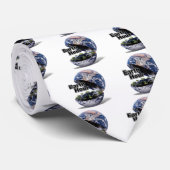 Die Lichter der Erde stürzen Krawatte (Gerollt)