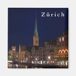 Die Lichter des Abends Zürich. Magnet