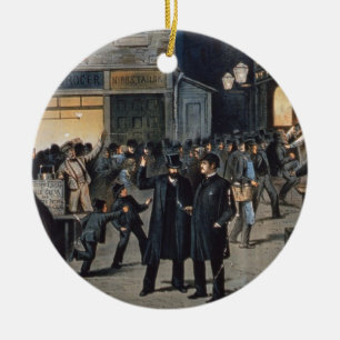 "Die Lichter O" London (Farbelitho) Keramik Ornament