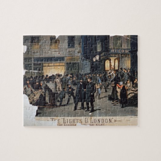 "Die Lichter O" London (Farbelitho) Puzzle (Horizontal)