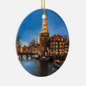 Die Lichter von Amsterdam Keramik Ornament (Rechts)