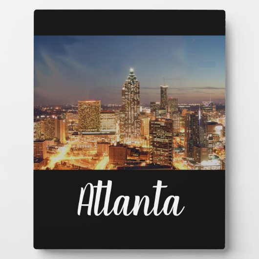 Die Lichter von Atlanta Fotoplatte (Vorderseite)