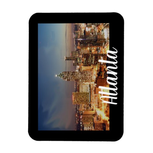 Die Lichter von Atlanta Magnet (Vertikal)