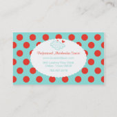 Die Liebe befindet sich auf den Air Business Cards Visitenkarte (Rückseite)