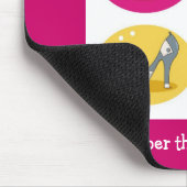 Die Liebe der Diva beschuht Mousepad (Ecke)