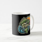 Die Liebe der Fischerei Kaffeetasse (VorderseiteRechts)