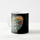 Die Liebe der Fischerei Kaffeetasse (Vorderseite Links)