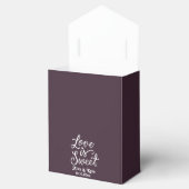 Die Liebe der Kalligraphie ist süß in der Farbe Sc Geschenkschachtel (Geöffnet)